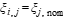 xi[i, j] = xi[j,nom]